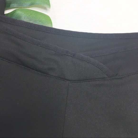 Puma Leggings Sheer Panel & Zip Leg XS Black 1255 - Picture 6 of 8